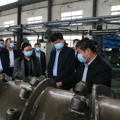 市政協(xié)領(lǐng)導一行到天工走訪調(diào)研